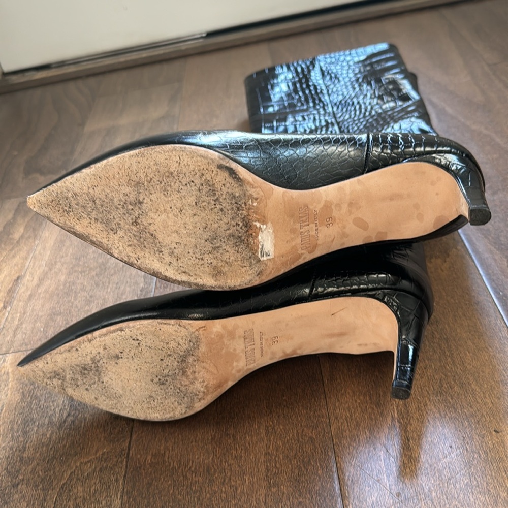 Like New - Paris Texas Black Stiletto 60 Tall Boots - Picture 6 of 7
